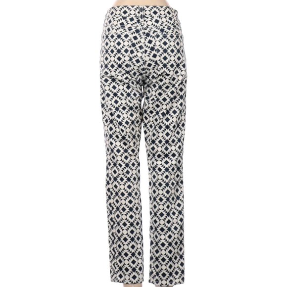 J.Crew Jeans Blue Boho Straight Leg Cut Mid Rise Waist Size 27 #175 - Picture 2 of 2